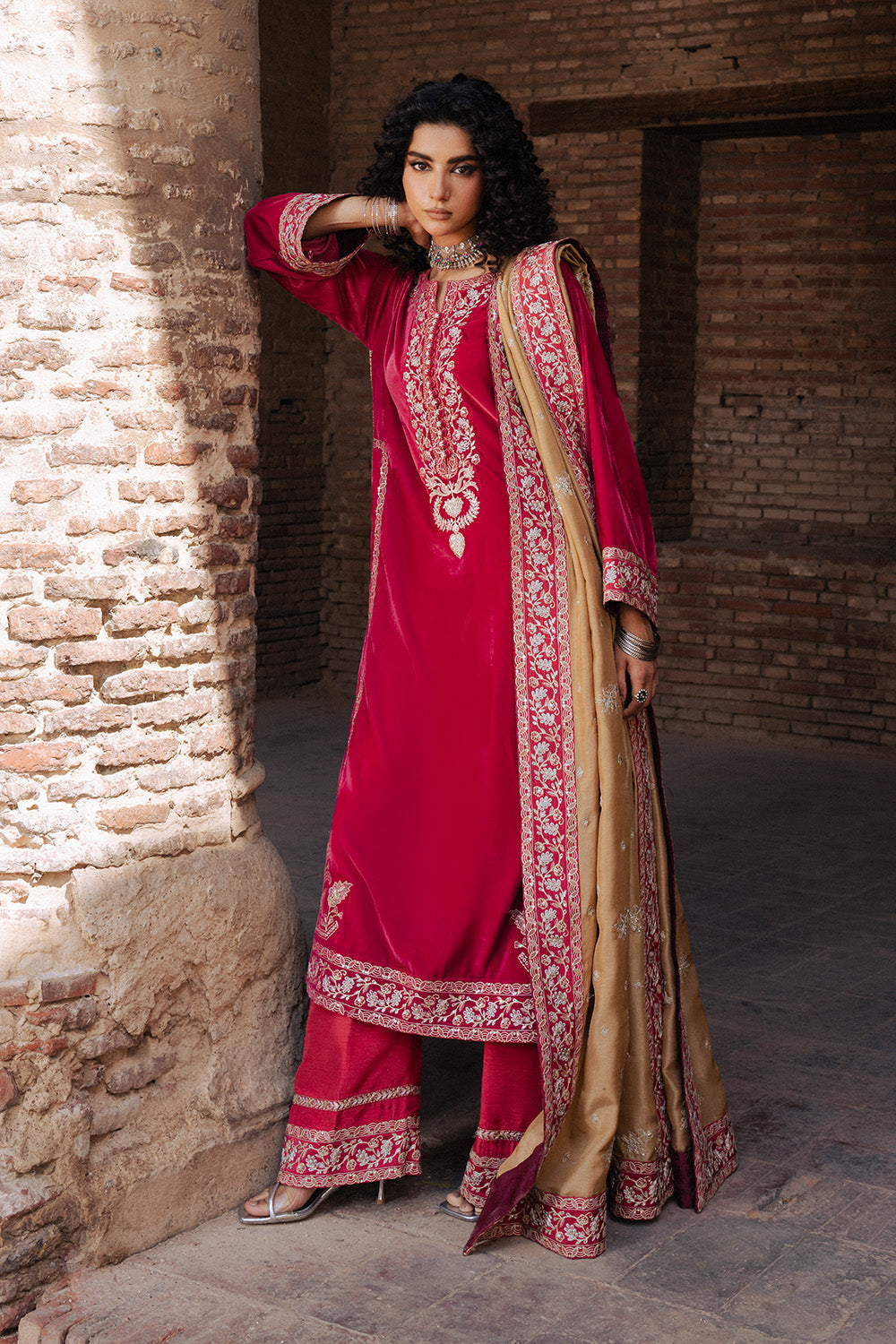 Maryum N Maria | Gulshan e Makhmal | BENOÎTE - MWS5887 - House Of Hania