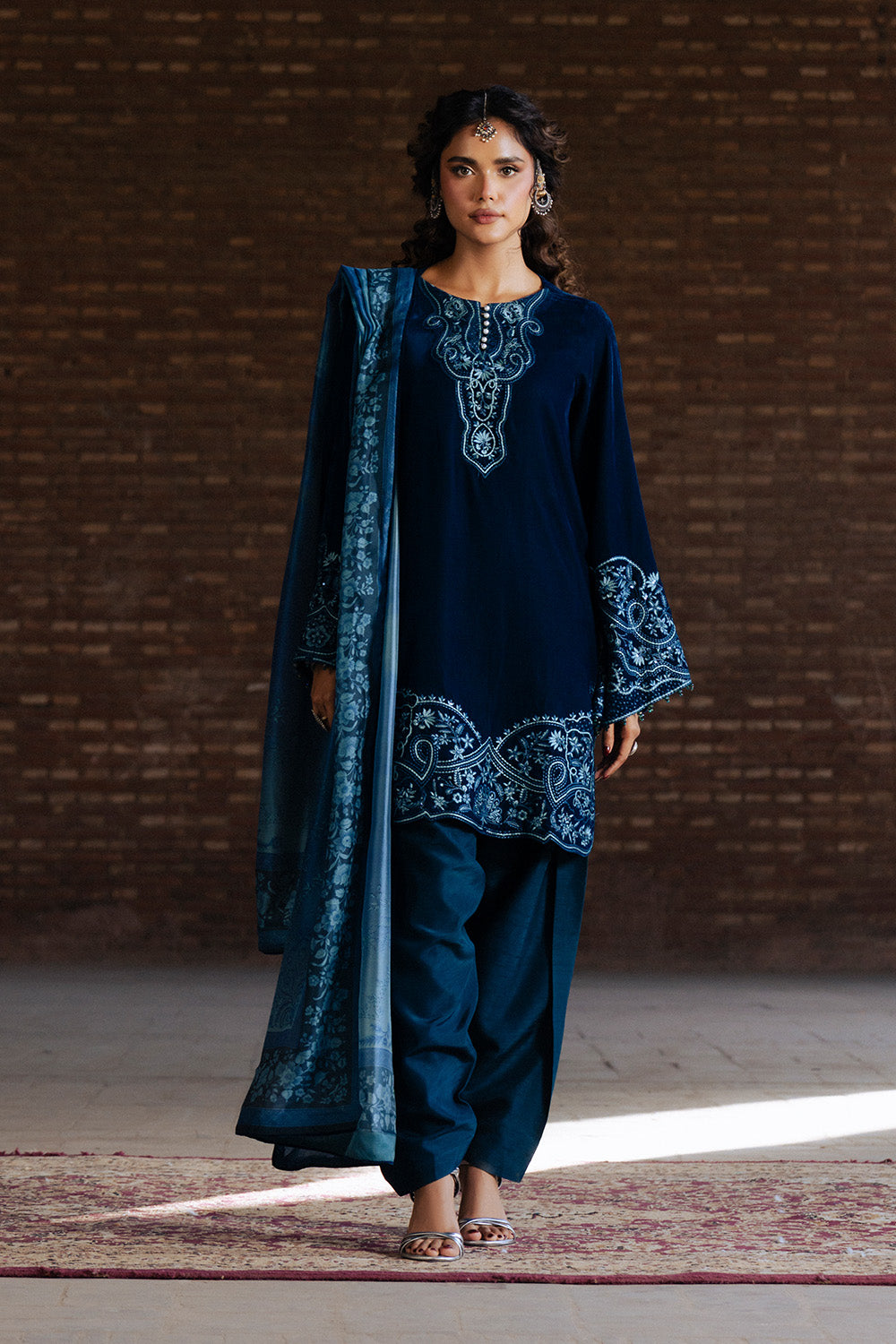Maryum N Maria | Gulshan e Makhmal | CAPUCINE - MWS5888 - House Of Hania