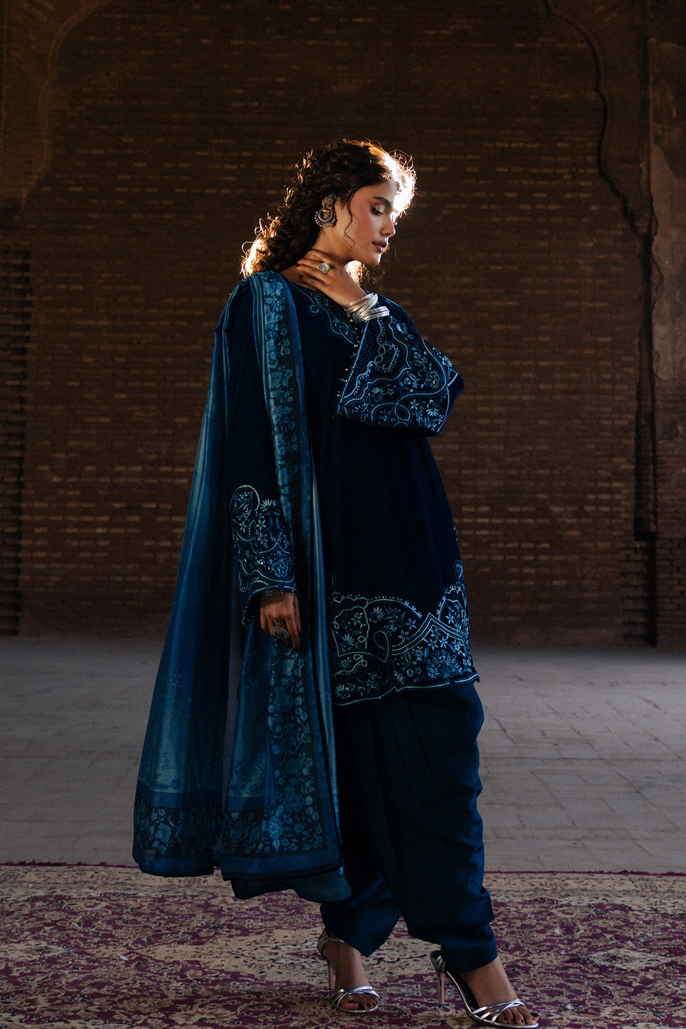 Maryum N Maria | Gulshan e Makhmal | CAPUCINE - MWS5888 - House Of Hania