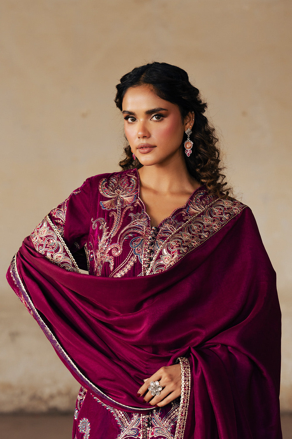 Maryum N Maria | Gulshan e Makhmal | GAËLLE - MWS5891 - House Of Hania