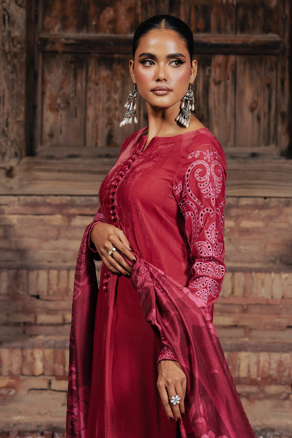 Maryum N Maria | Gulshan e Makhmal | ZOÉ - MSS5611 - House Of Hania