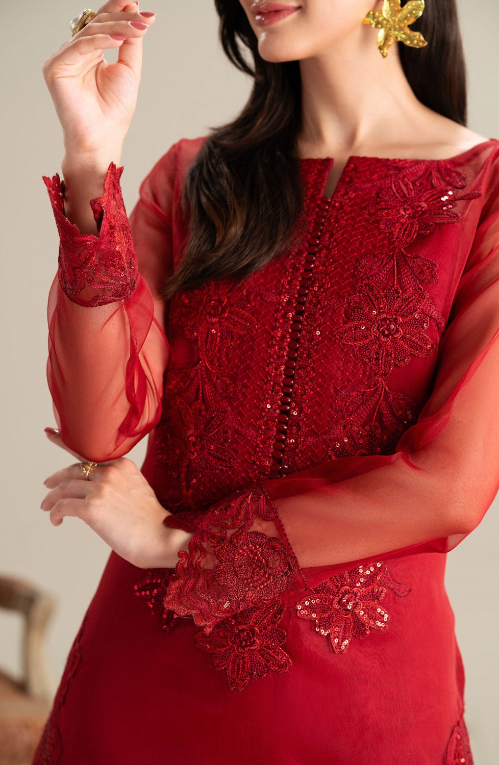 Maryum N Maria | Lagom Ready to Wear | DAHLIA - MS-24211 - House Of Hania