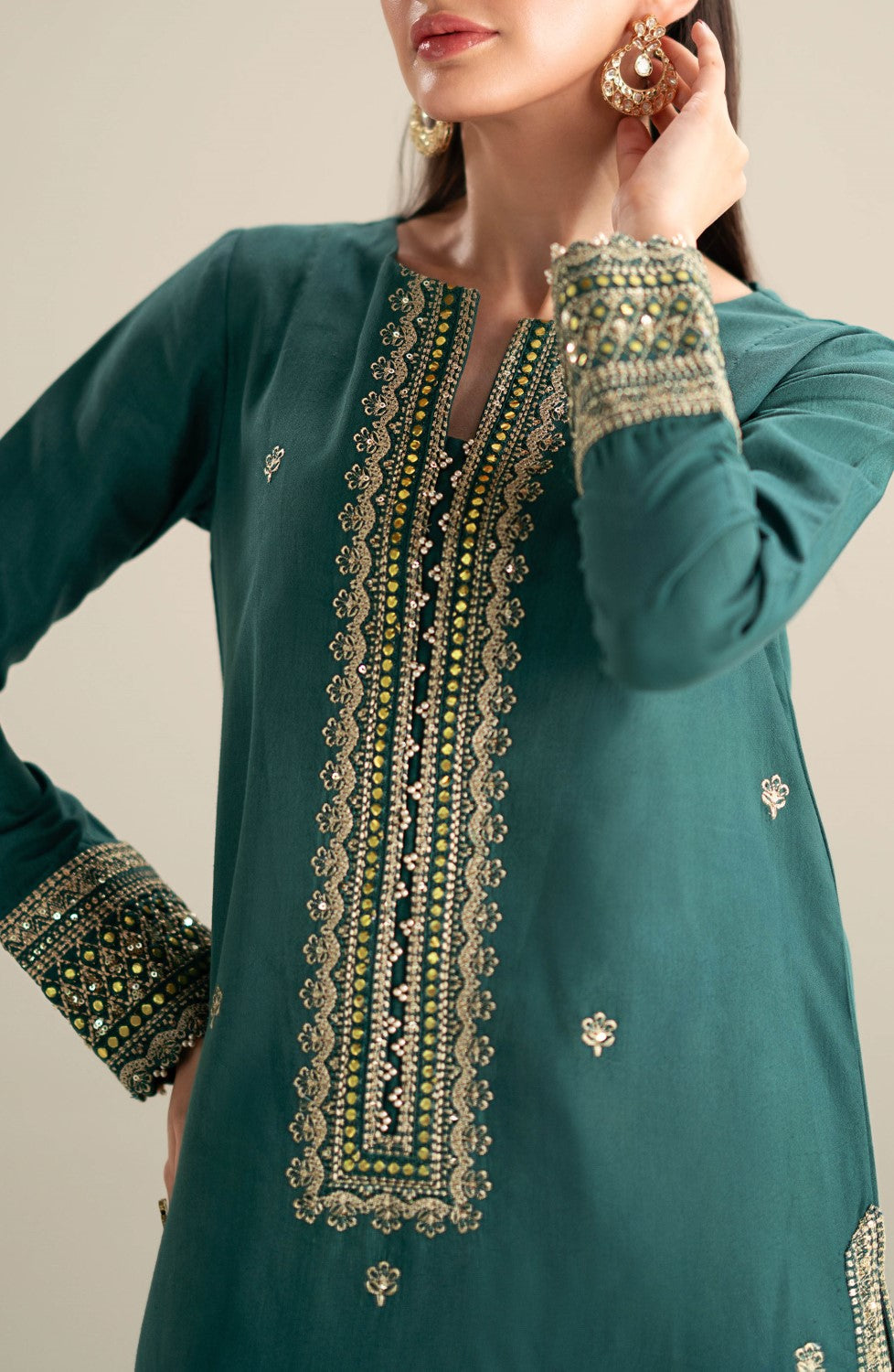 Maryum N Maria | Lagom Ready to Wear | IRIS - MS-24207 - House Of Hania