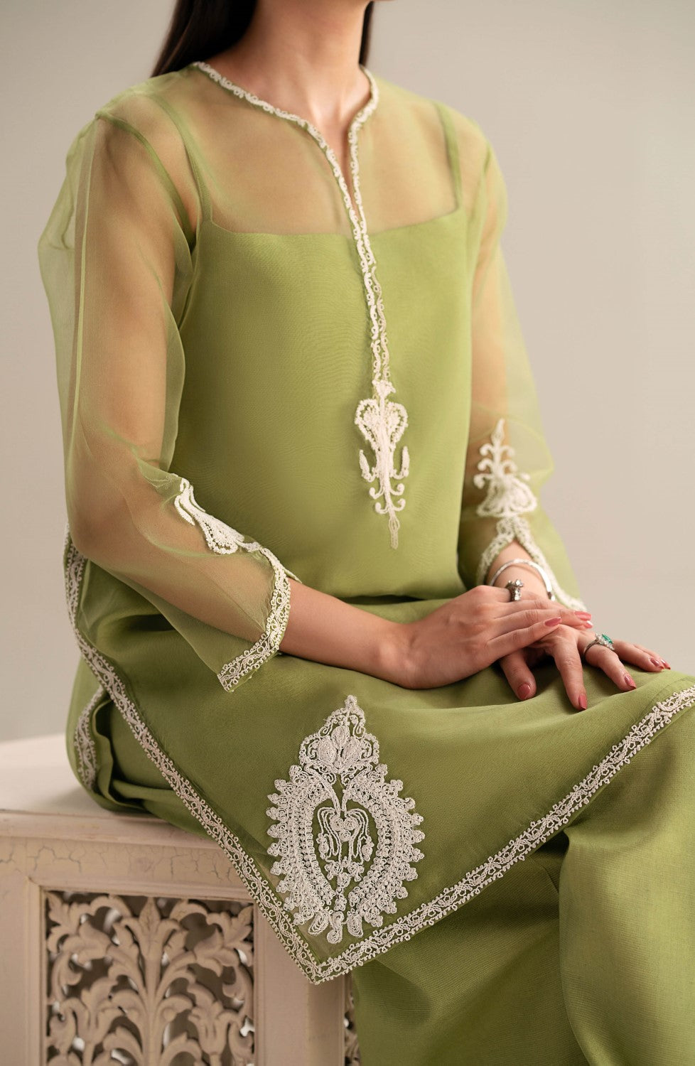 Maryum N Maria | Lagom Ready to Wear | JASMINE - MS-24208 - House Of Hania