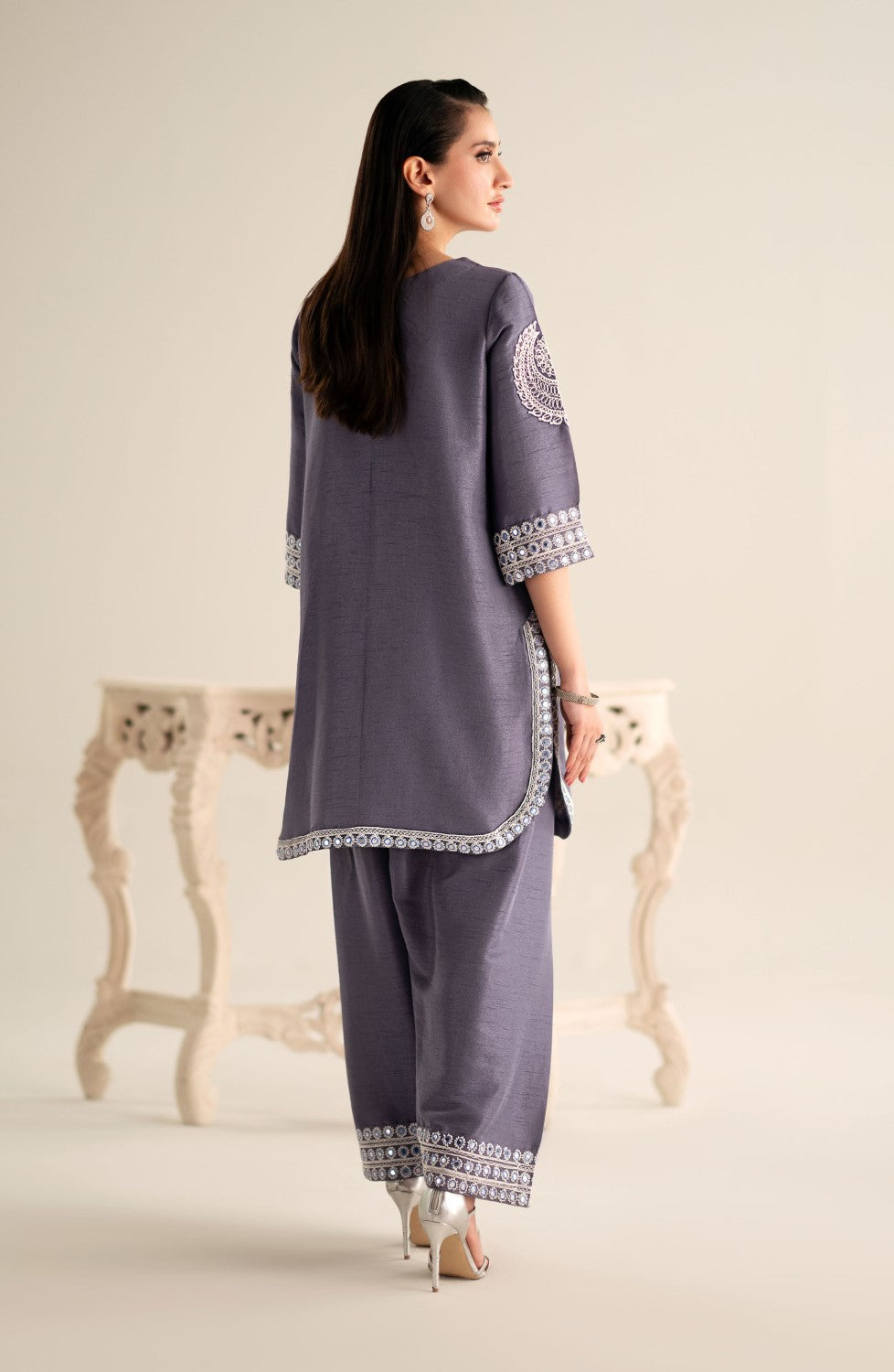Maryum N Maria | Lagom Ready to Wear | ORCHID - MS-24218 - House Of Hania