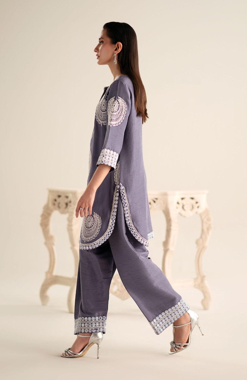 Maryum N Maria | Lagom Ready to Wear | ORCHID - MS-24218 - House Of Hania