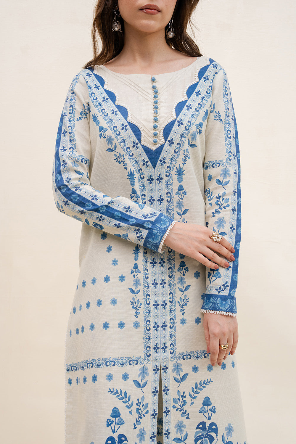 Maryum N Maria | Latte Layers Pret | COCOA CALM - MWS5827 - House Of Hania