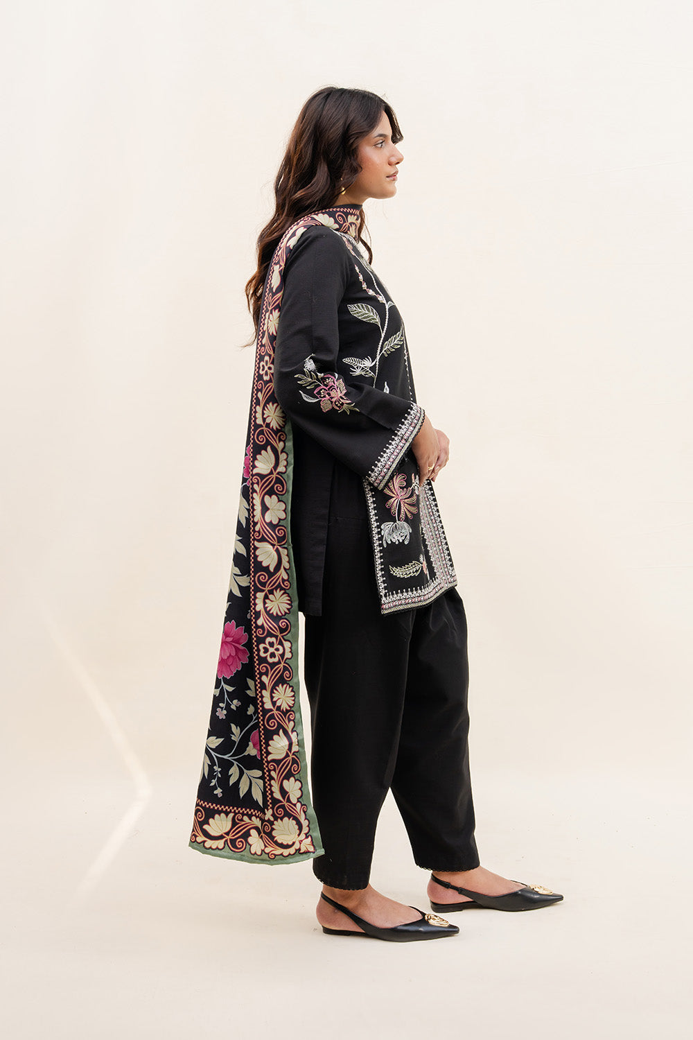 Maryum N Maria | Latte Layers Pret | HAZEL HAZE - MWS5823 - House Of Hania