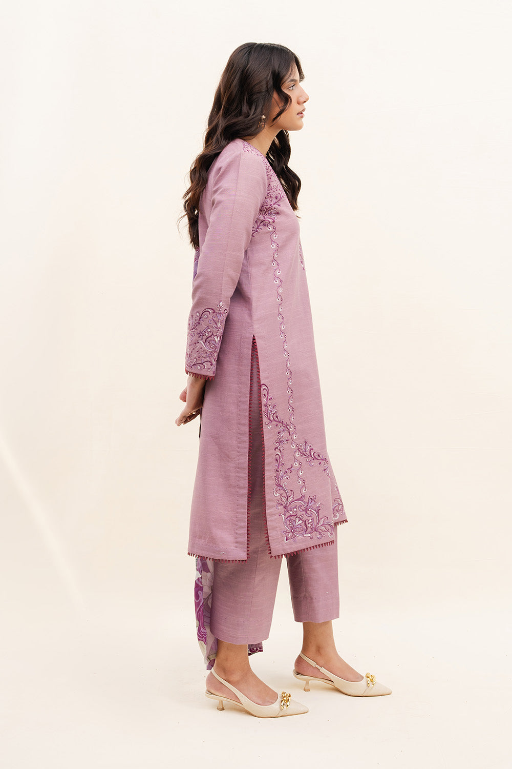 Maryum N Maria | Latte Layers Pret | SANDED SOUL - MWS5819 - House Of Hania