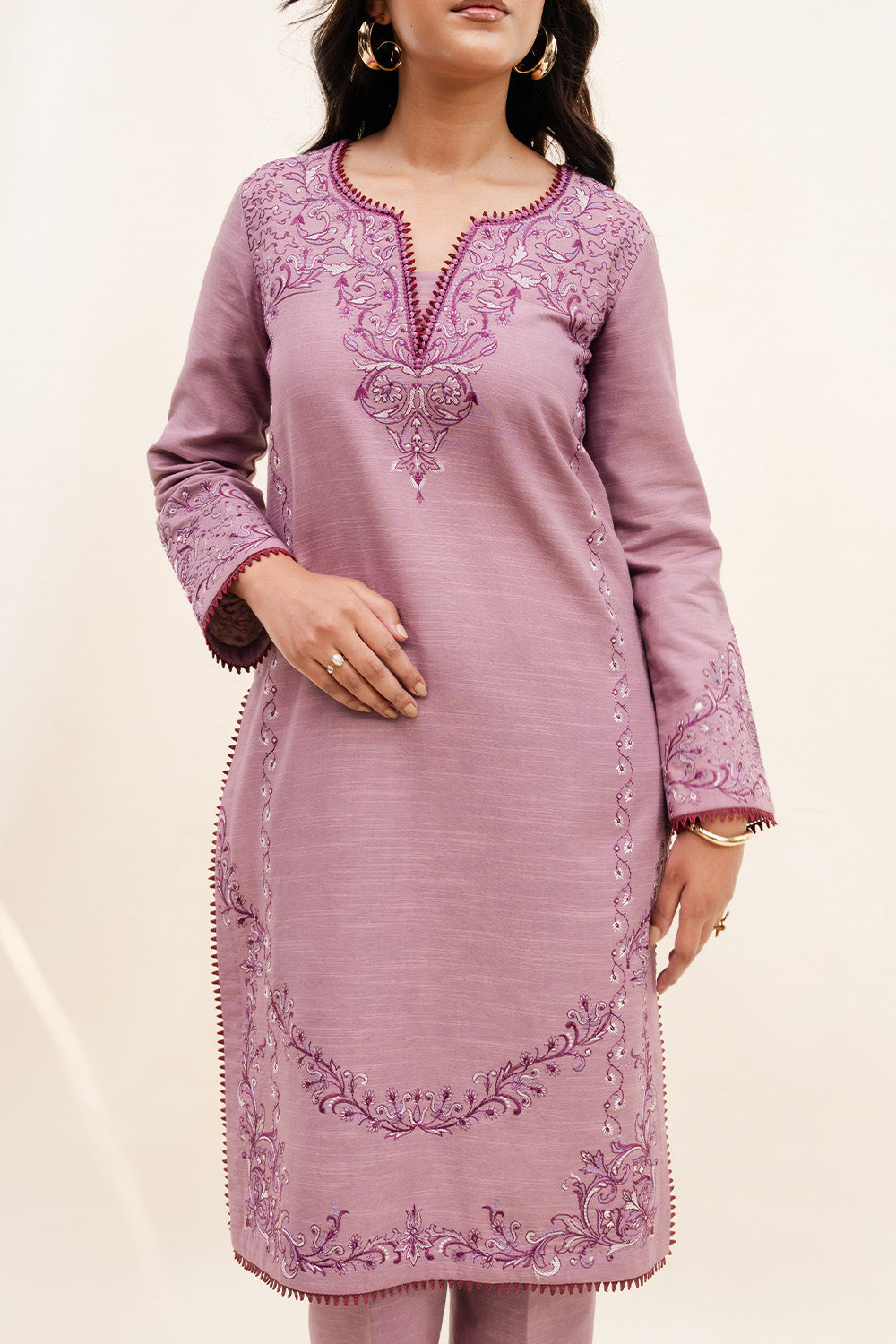 Maryum N Maria | Latte Layers Pret | SANDED SOUL - MWS5819 - House Of Hania