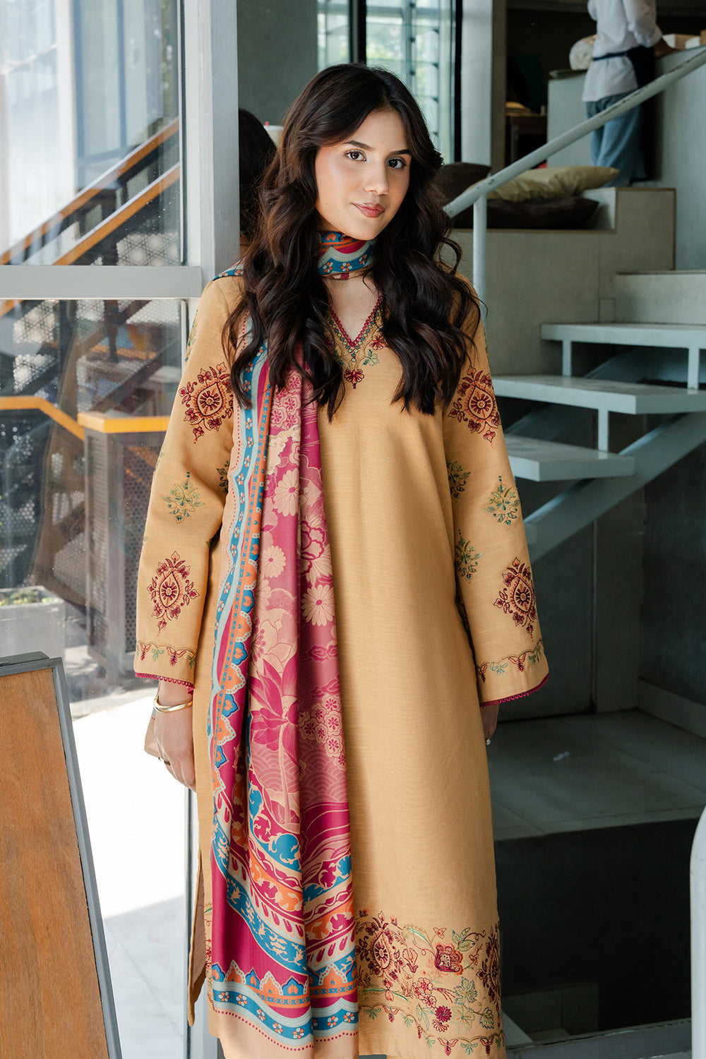Maryum N Maria | Latte Layers Pret | TOFFEE TIDES - MWS5820 - House Of Hania