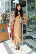 Maryum N Maria | Latte Layers Pret | TOFFEE TIDES - MWS5820 - House Of Hania