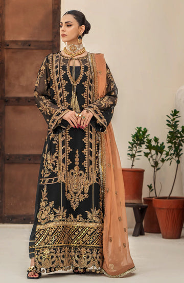 Maryum N Maria | Luxury Chiffon Collection | Evening Aura - House Of Hania