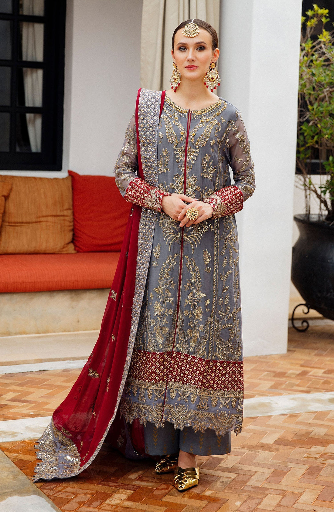 Maryum N Maria | Luxury Formals | ARANZA - FS-40008 - House Of Hania