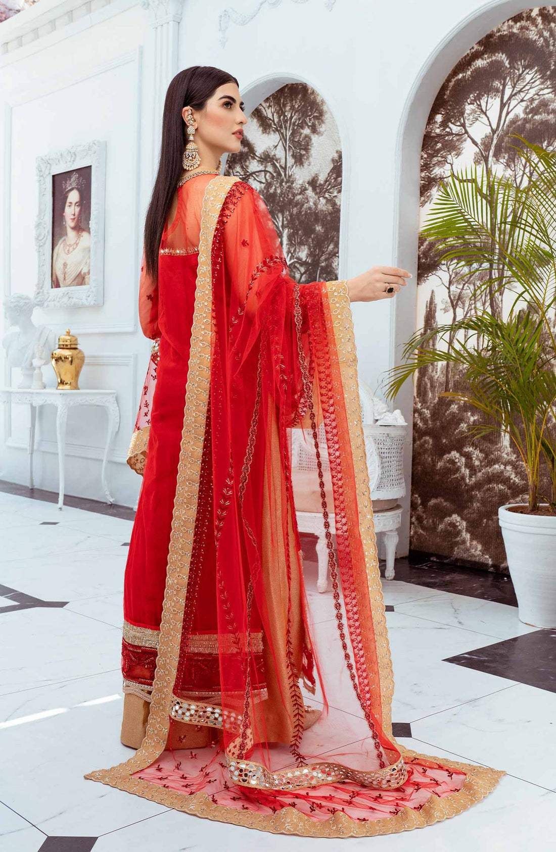 Maryum N Maria | Luxury Formals | FORMAL DRESS -KHWAHER (MFD-0080) - House Of Hania