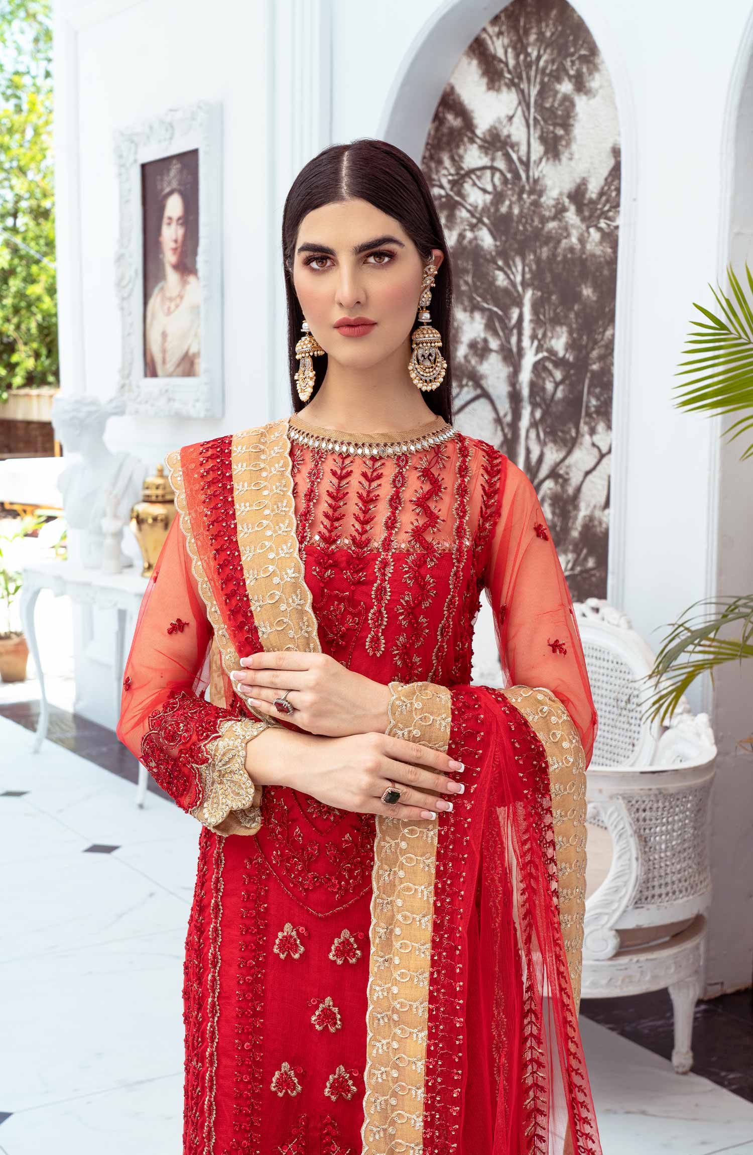 Maryum N Maria | Luxury Formals | FORMAL DRESS -KHWAHER (MFD-0080) - House Of Hania