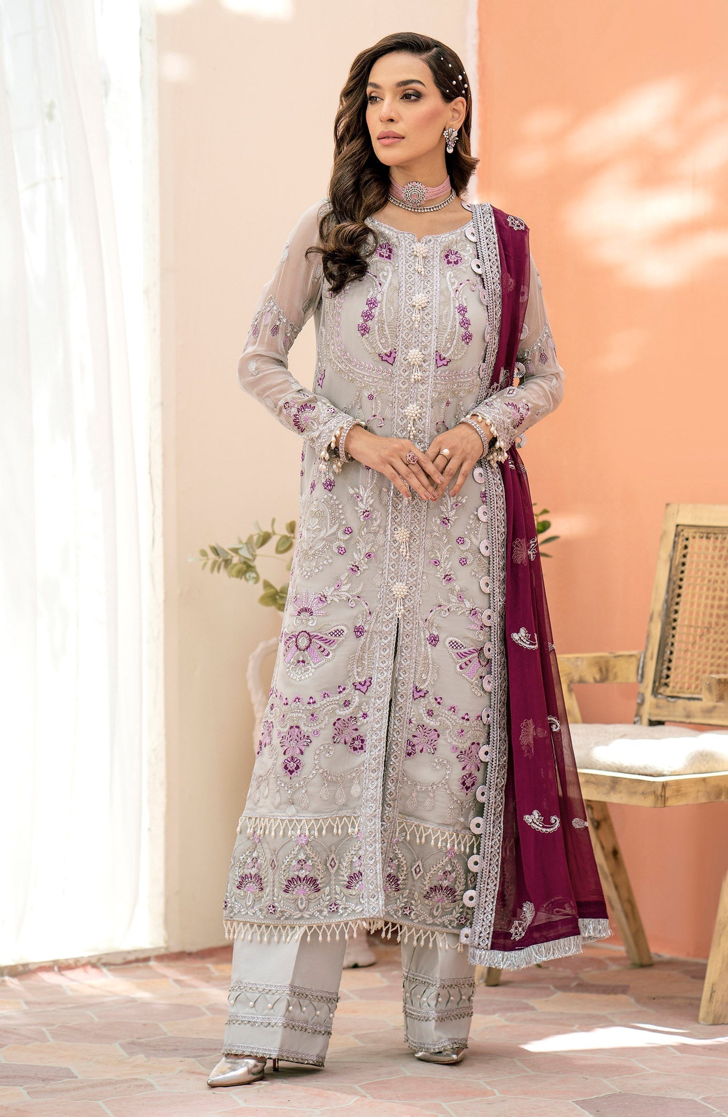 Maryum N Maria | Luxury Formals | FORMAL DRESS - YUSRA (SFG-0013) - House Of Hania