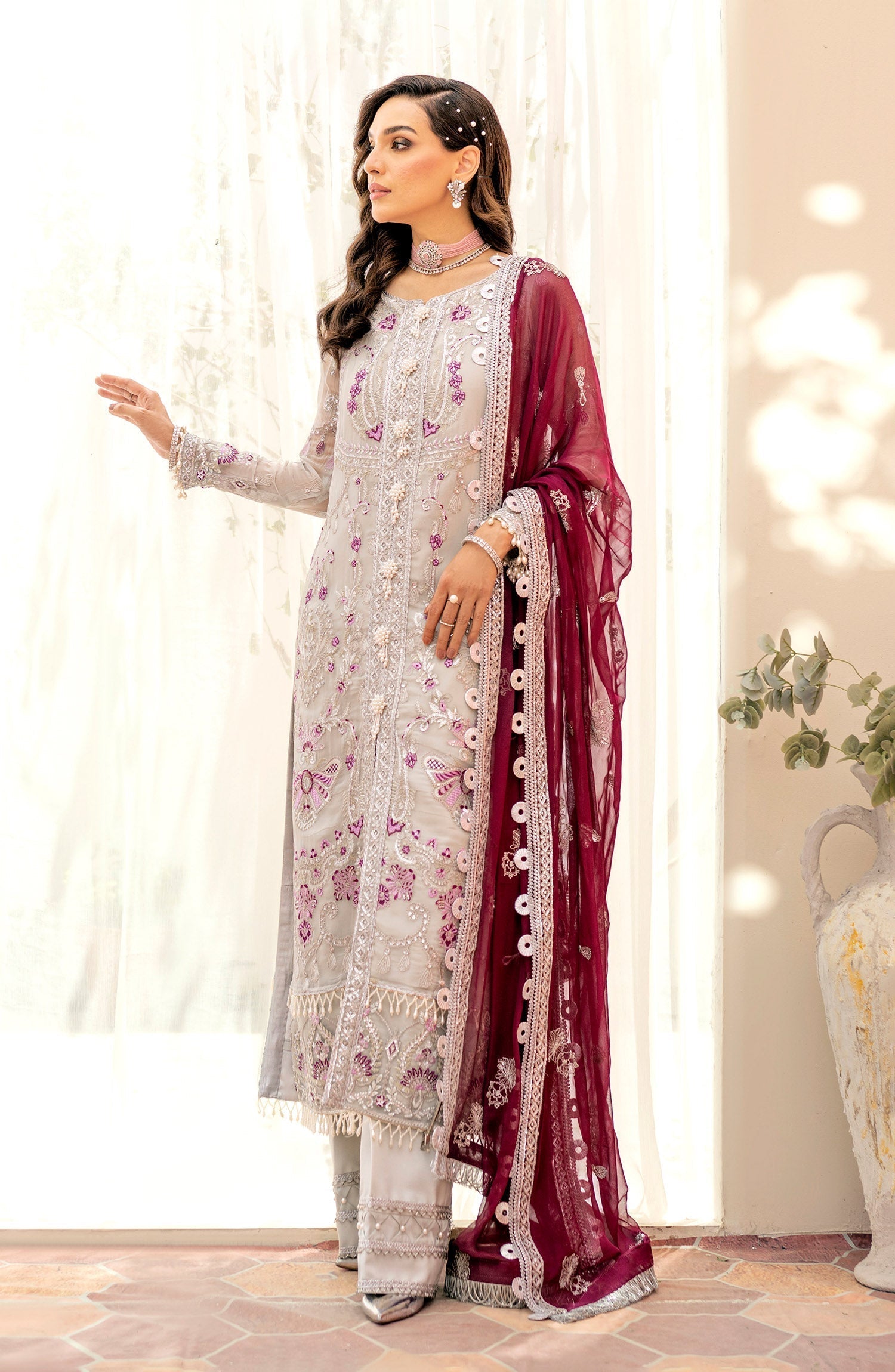 Maryum N Maria | Luxury Formals | FORMAL DRESS - YUSRA (SFG-0013) - House Of Hania