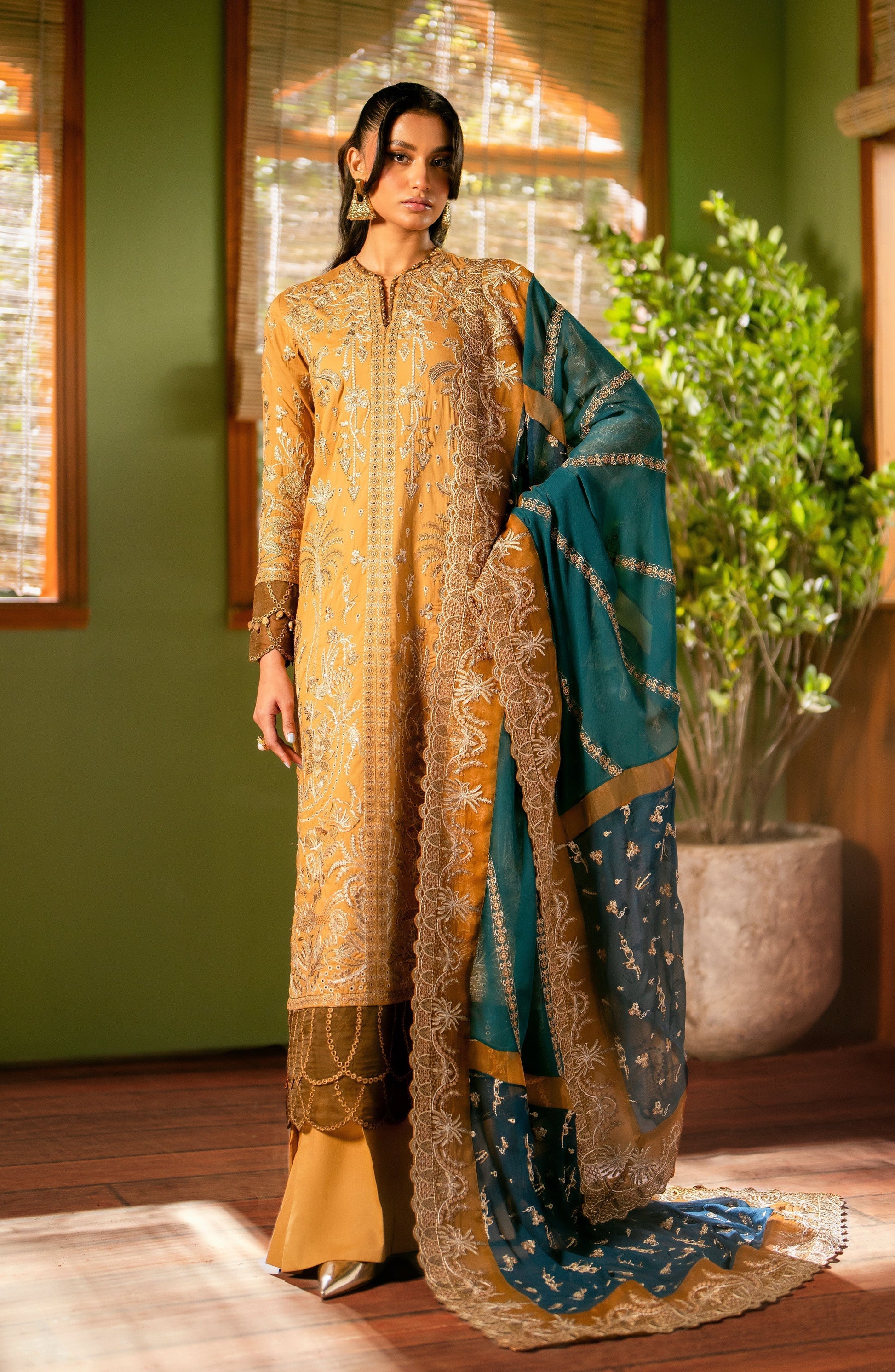 Maryum N Maria | Luxury Lawn 24 | Heba - House Of Hania