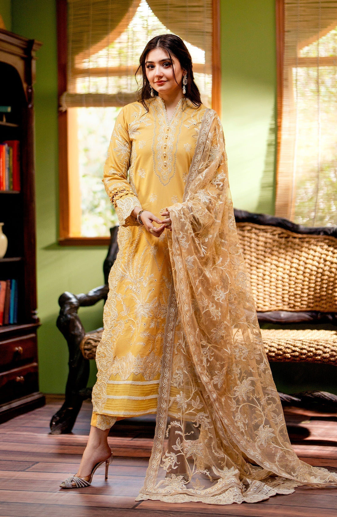 Maryum N Maria | Luxury Lawn 24 | Lamya - House Of Hania