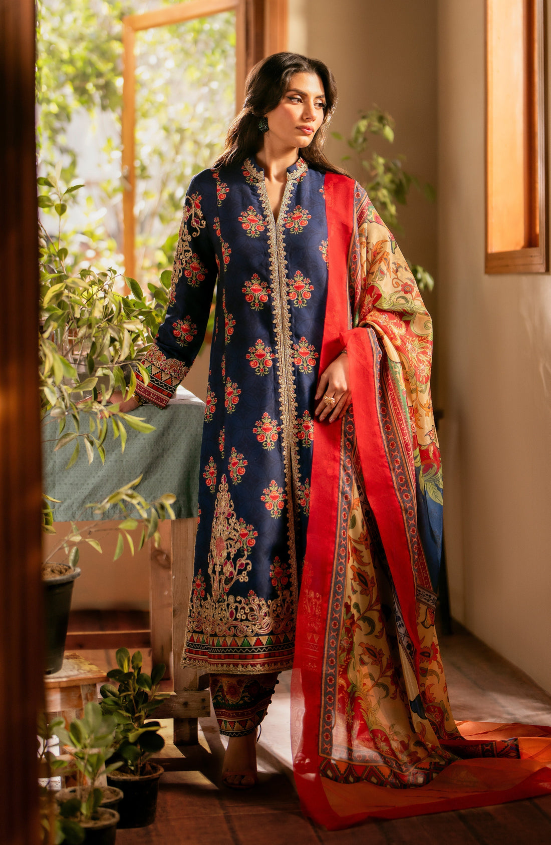 Maryum N Maria | Luxury Lawn 24 | Mariam - House Of Hania