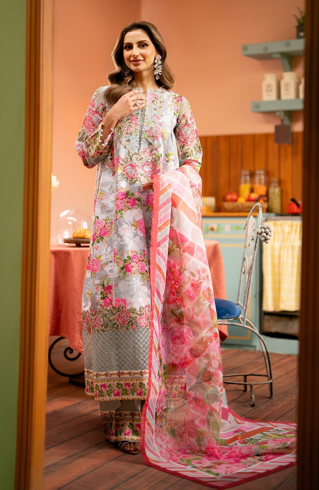 Maryum N Maria | Luxury Lawn 24 | Maya - House Of Hania