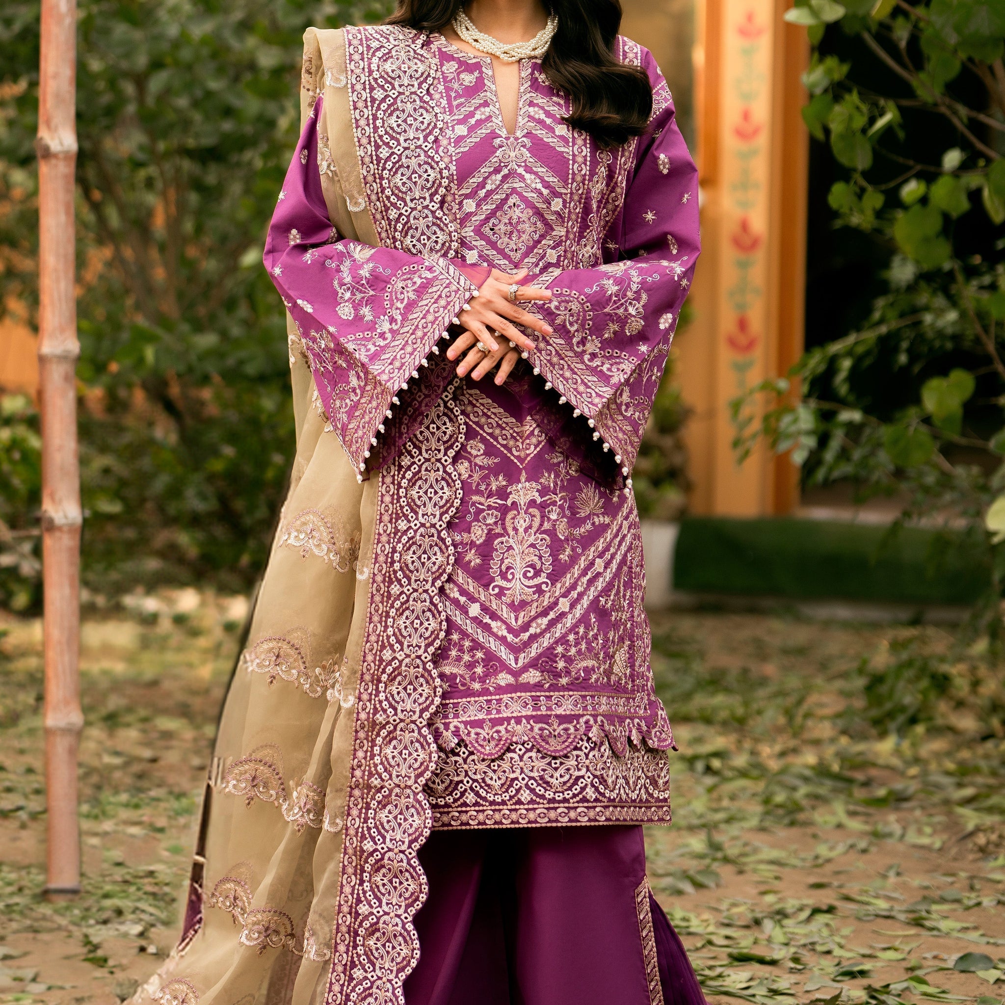 Maryum N Maria | Luxury Lawn 24 | Nane - House Of Hania