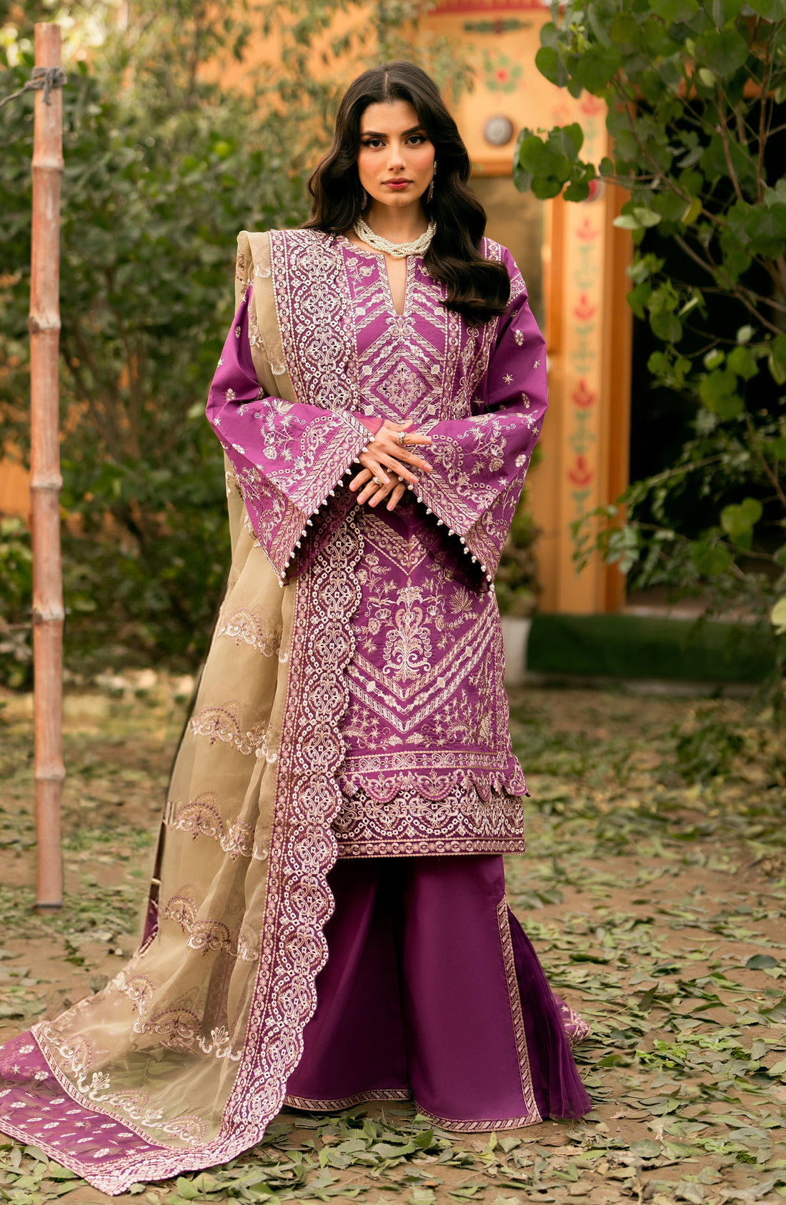 Maryum N Maria | Luxury Lawn 24 | Nane - House Of Hania