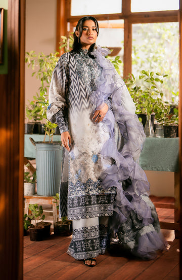 Maryum N Maria | Luxury Lawn 24 | Sara - House Of Hania