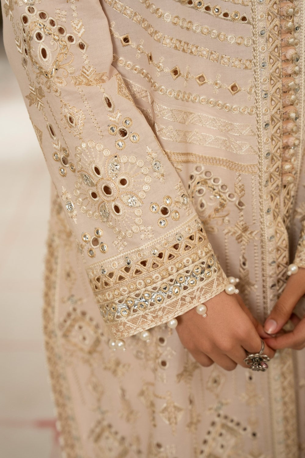 Maryum N Maria | Luxury Lawn 25 | ABIA - MS50120 - House Of Hania