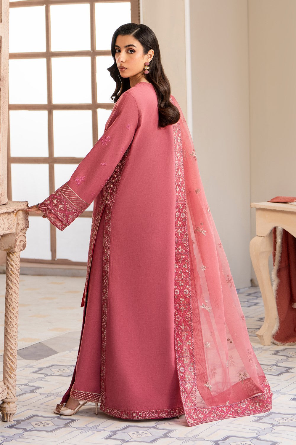 Maryum N Maria | Luxury Lawn 25 | ADRA - MS50118 - House Of Hania