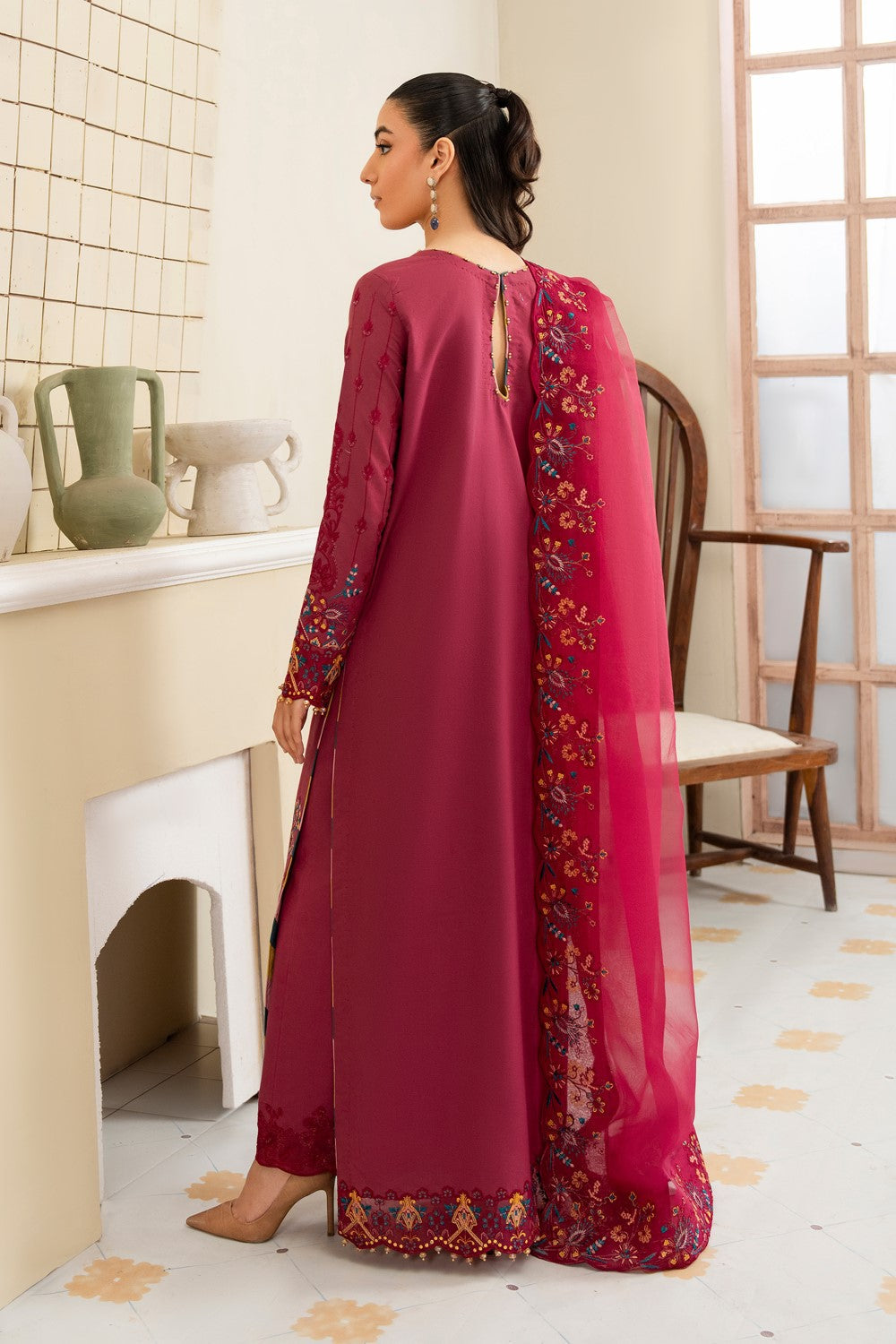 Maryum N Maria | Luxury Lawn 25 | AFINA - MS50108 - House Of Hania