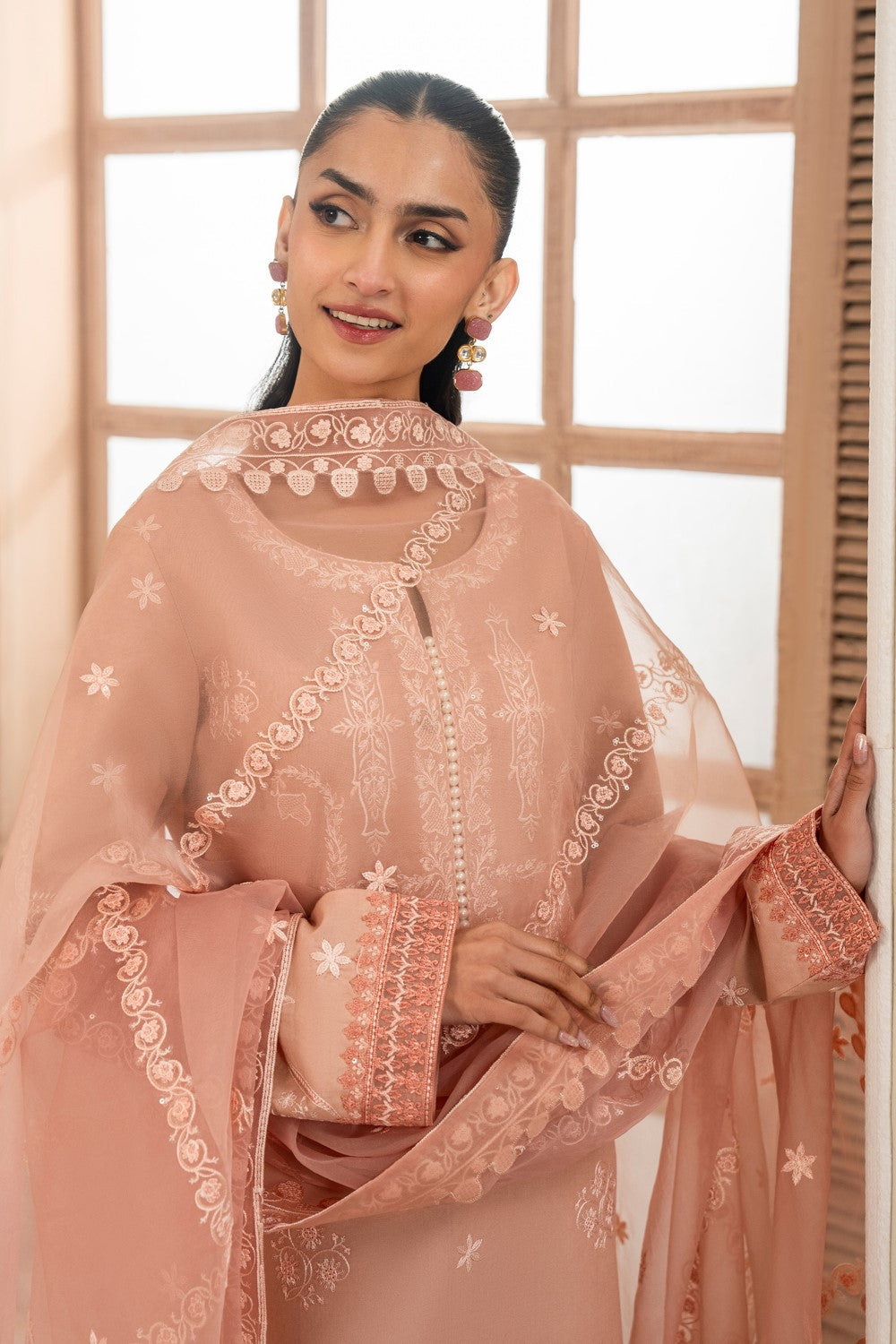 Maryum N Maria | Luxury Lawn 25 | AFRA - MS50114 - House Of Hania