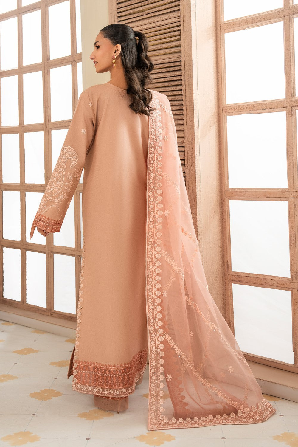 Maryum N Maria | Luxury Lawn 25 | AFRA - MS50114 - House Of Hania