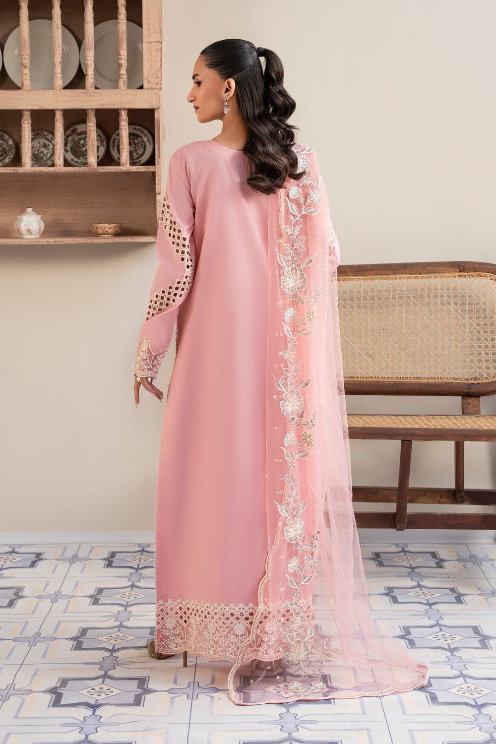 Maryum N Maria | Luxury Lawn 25 | AHLAM - MS50123 - House Of Hania