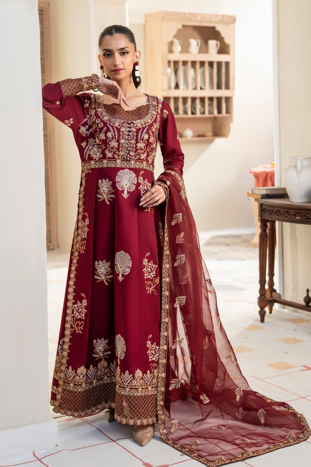 Maryum N Maria | Luxury Lawn 25 | ALAA - MS50125 - House Of Hania
