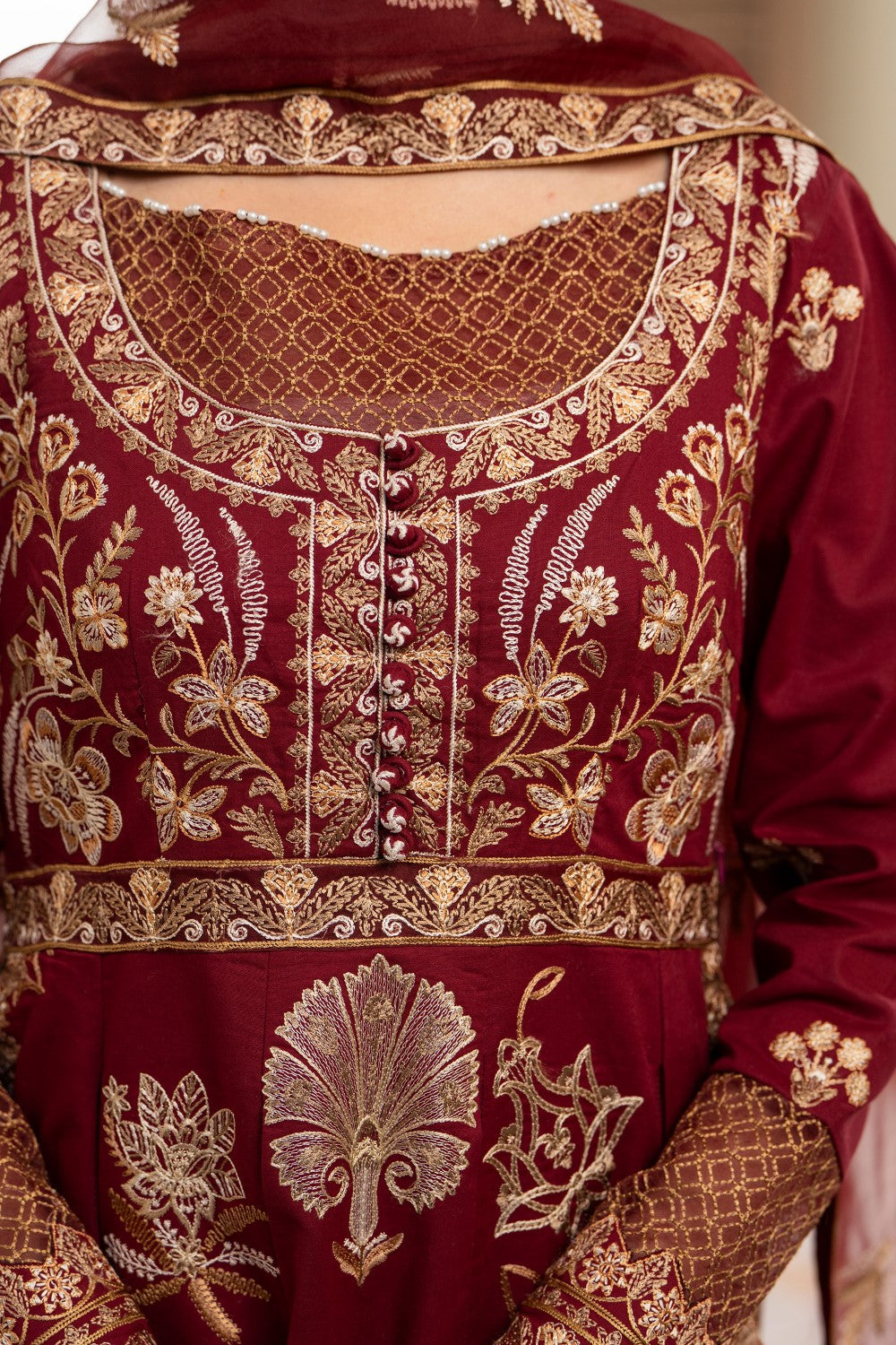 Maryum N Maria | Luxury Lawn 25 | ALAA - MS50125 - House Of Hania