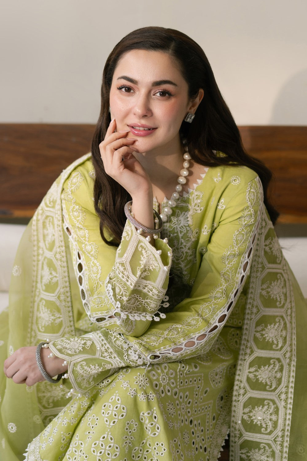 Maryum N Maria | Luxury Lawn 25 | ALIYA - MS50117 - House Of Hania