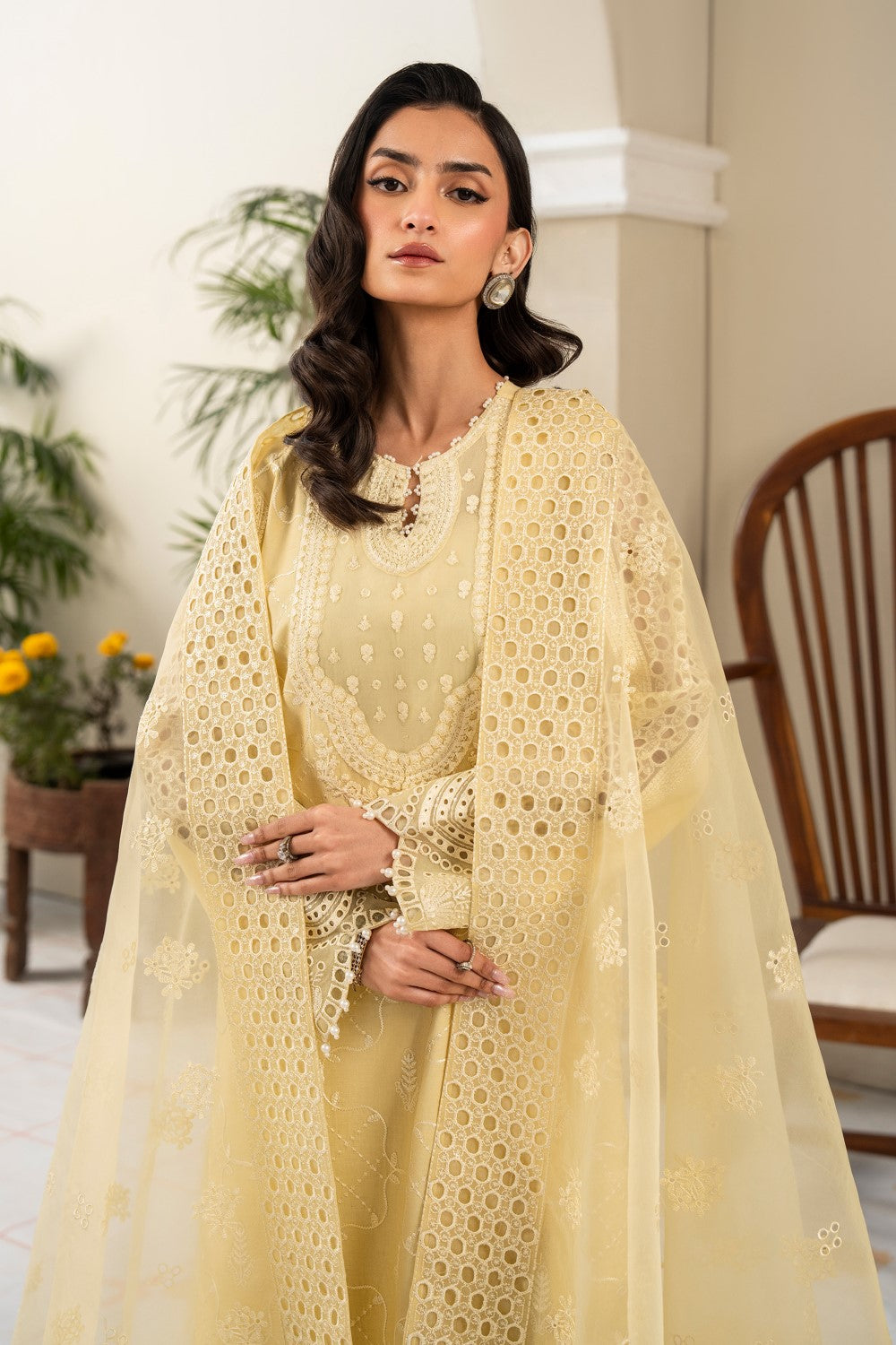 Maryum N Maria | Luxury Lawn 25 | ALZENA - MS50121 - House Of Hania