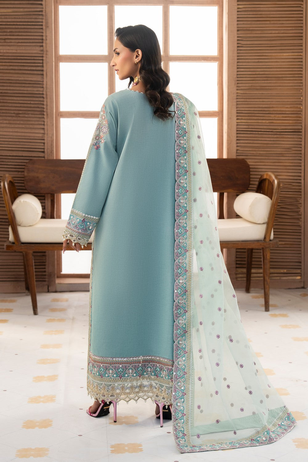 Maryum N Maria | Luxury Lawn 25 | AMANI - MS50110 - House Of Hania
