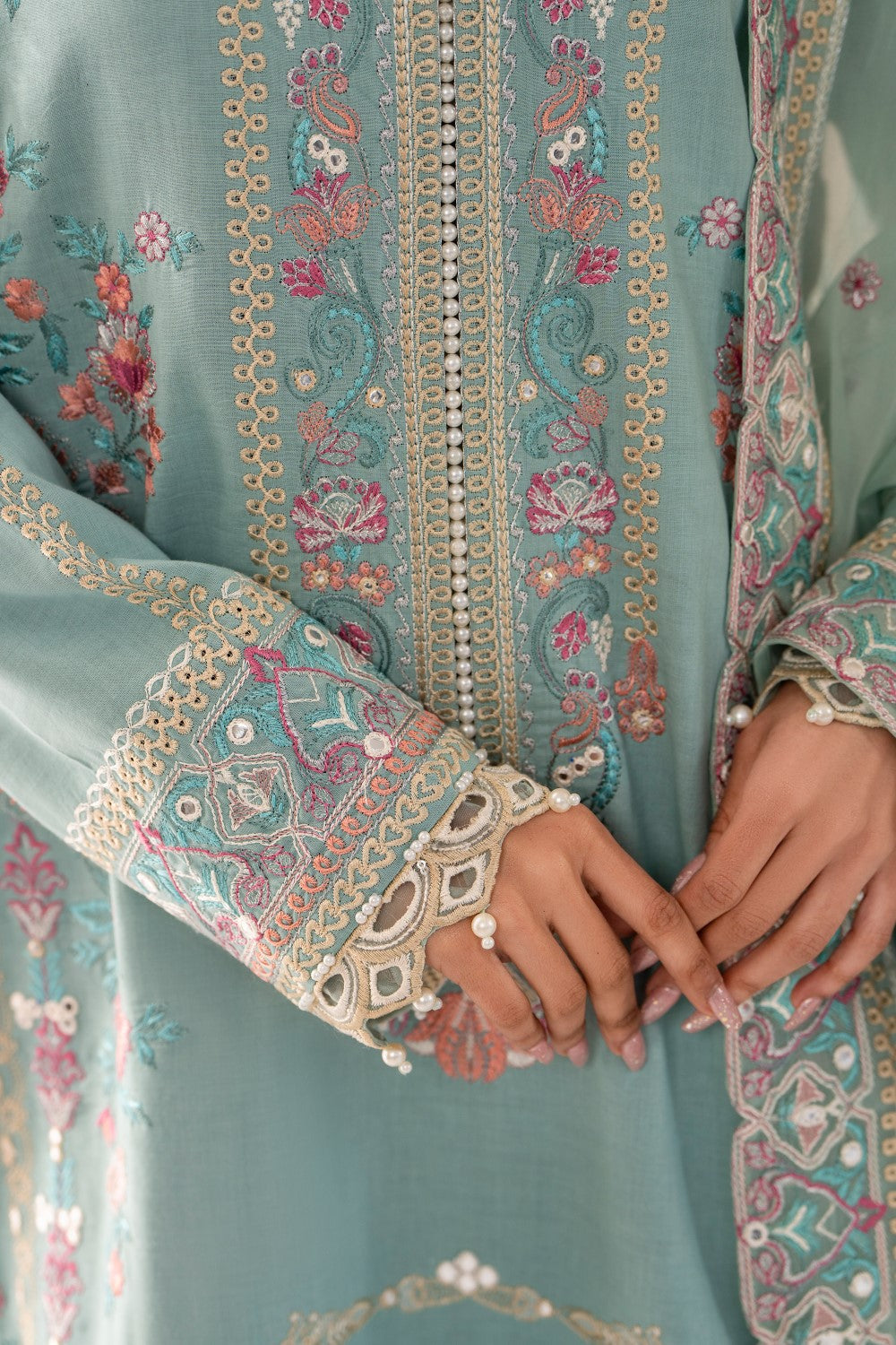 Maryum N Maria | Luxury Lawn 25 | AMANI - MS50110 - House Of Hania