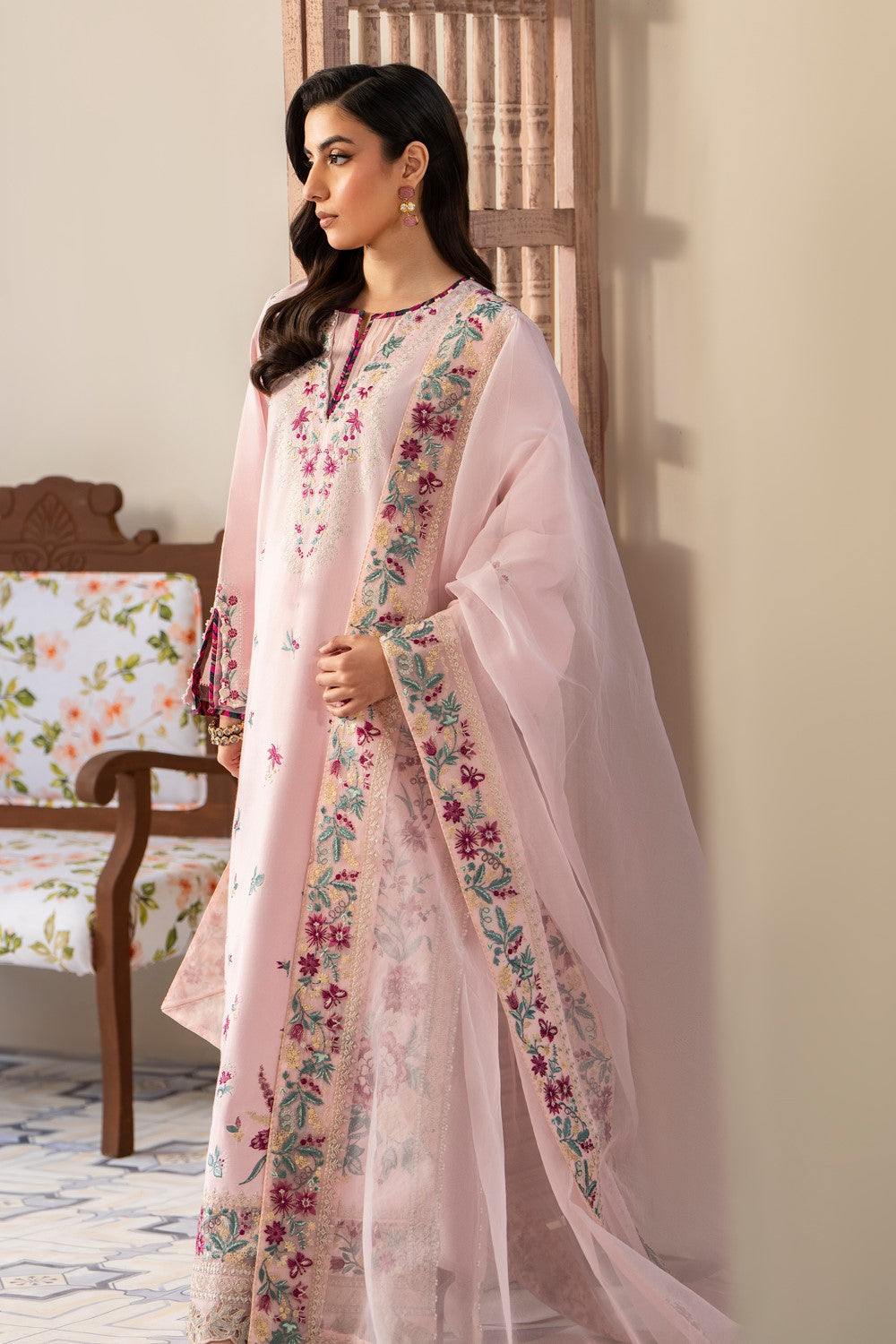 Maryum N Maria | Luxury Lawn 25 | ARNINA - MS50112 - House Of Hania