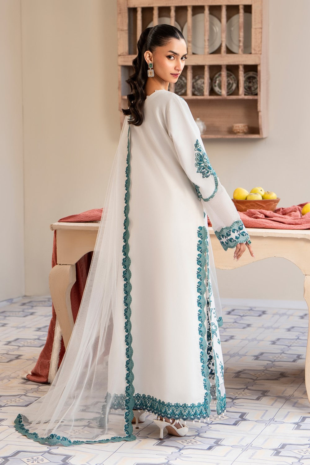 Maryum N Maria | Luxury Lawn 25 | ATOCHA - MS50107 - House Of Hania