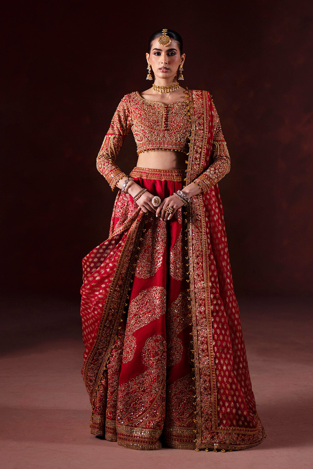 Maryum N Maria | Luxury Silk | BARAAT DAY - MSS5896 - House Of Hania