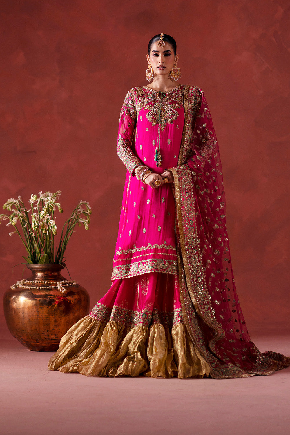 Maryum N Maria | Luxury Silk | DHOOLAK - MSS5898 - House Of Hania
