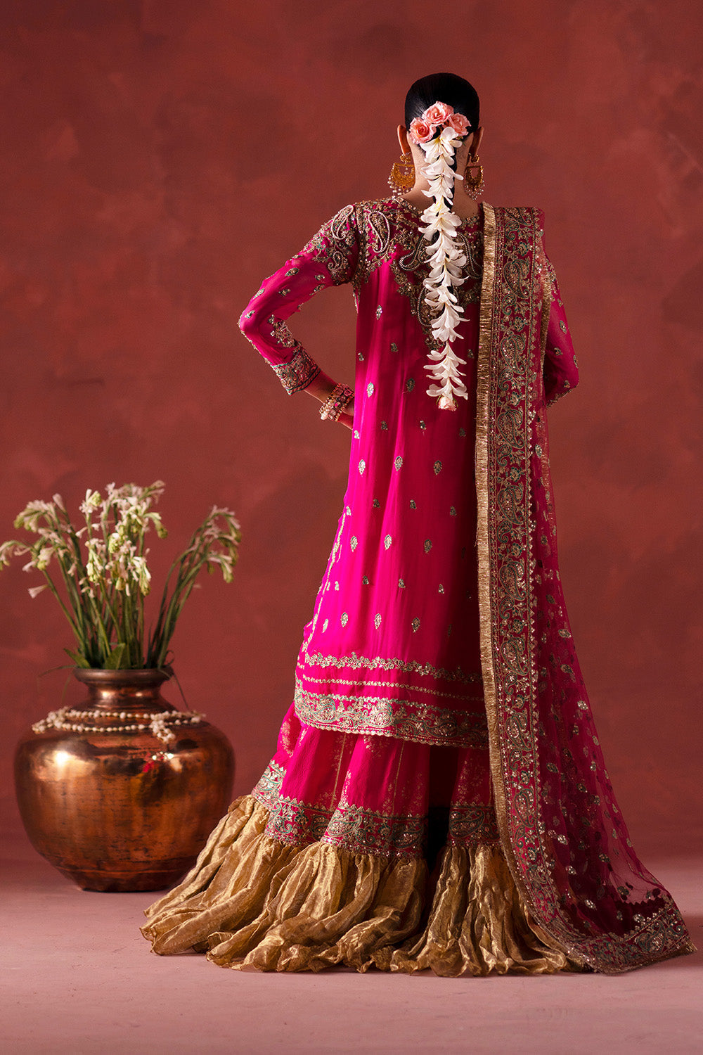 Maryum N Maria | Luxury Silk | DHOOLAK - MSS5898 - House Of Hania