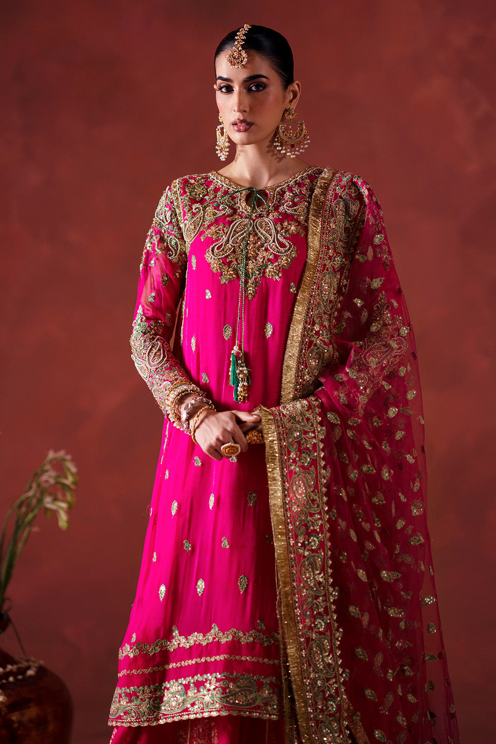 Maryum N Maria | Luxury Silk | DHOOLAK - MSS5898 - House Of Hania