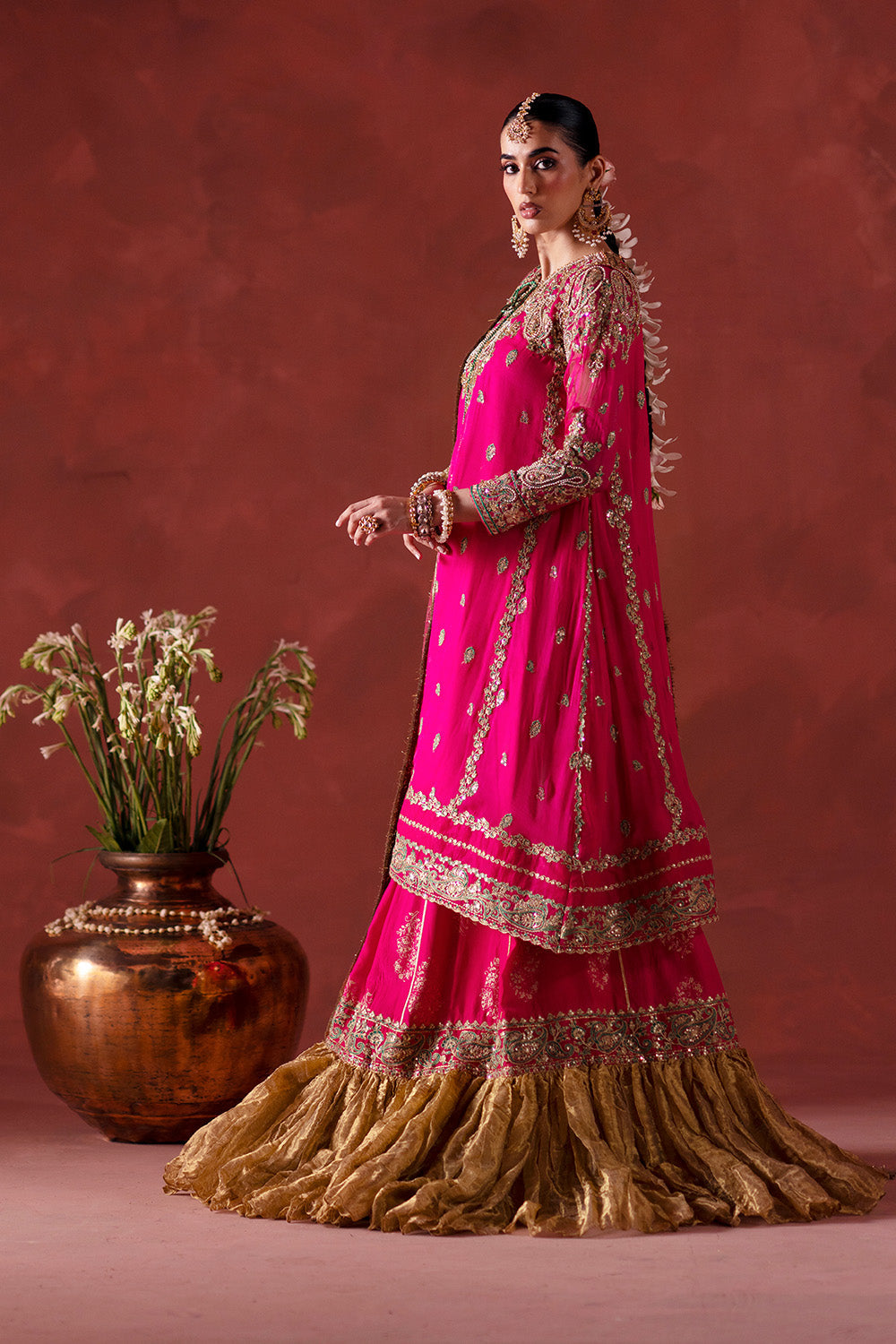 Maryum N Maria | Luxury Silk | DHOOLAK - MSS5898 - House Of Hania