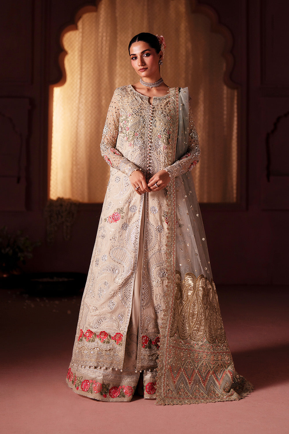 Maryum N Maria | Luxury Silk | ENGAGEMENT HUES - MSS5903 - House Of Hania