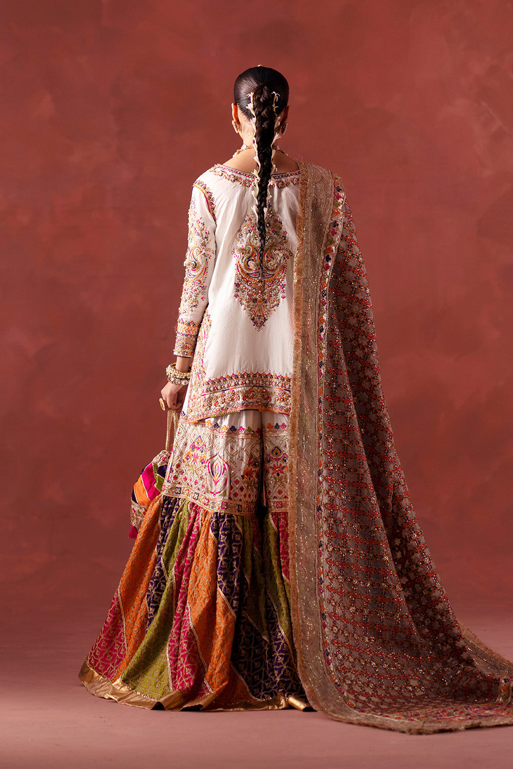 Maryum N Maria | Luxury Silk | MEHNDI NIGHT - MSS5895 - House Of Hania